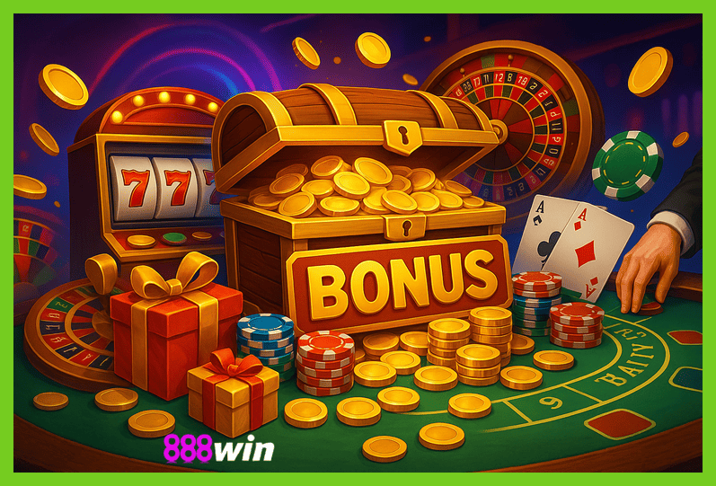 O bônus promocional 888WIN é uma ótima maneira de começar sua aventura