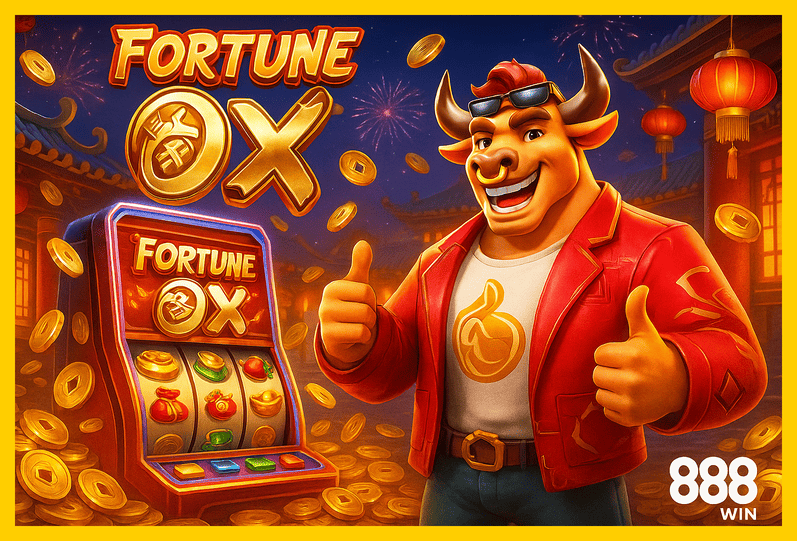 Fortune Ox no 888WIN - Aposte Agora e Reivindique Seus Ganhos